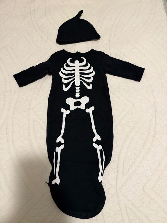 Pottery Barn Kids Other - skeleton costume 0-6 months from pottery barn kids